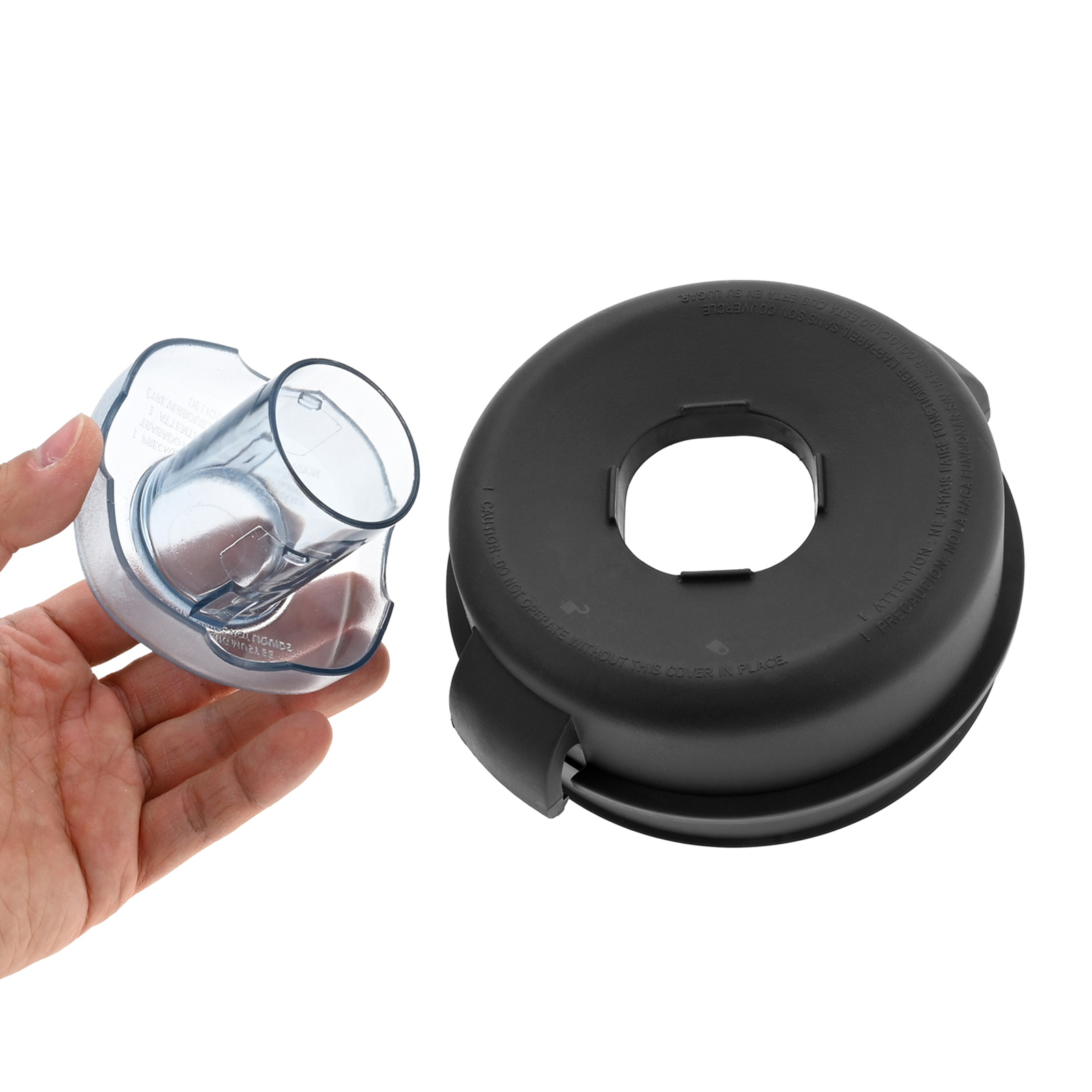 Meal Prep Smoothies - ビタミックスに適合した蓋とプラグ、32オンスブレンダーコンテナカップ、4500 5000 6000 e310 pro300、総栄養センター3 vm0101、2パーツ
