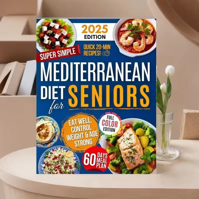 Meal Prep Book - 超シンプル地中海ダイエット：60日間の食事プラン、健康的な体重管理、簡単で素早いレシピ、フルカラーレシピブック