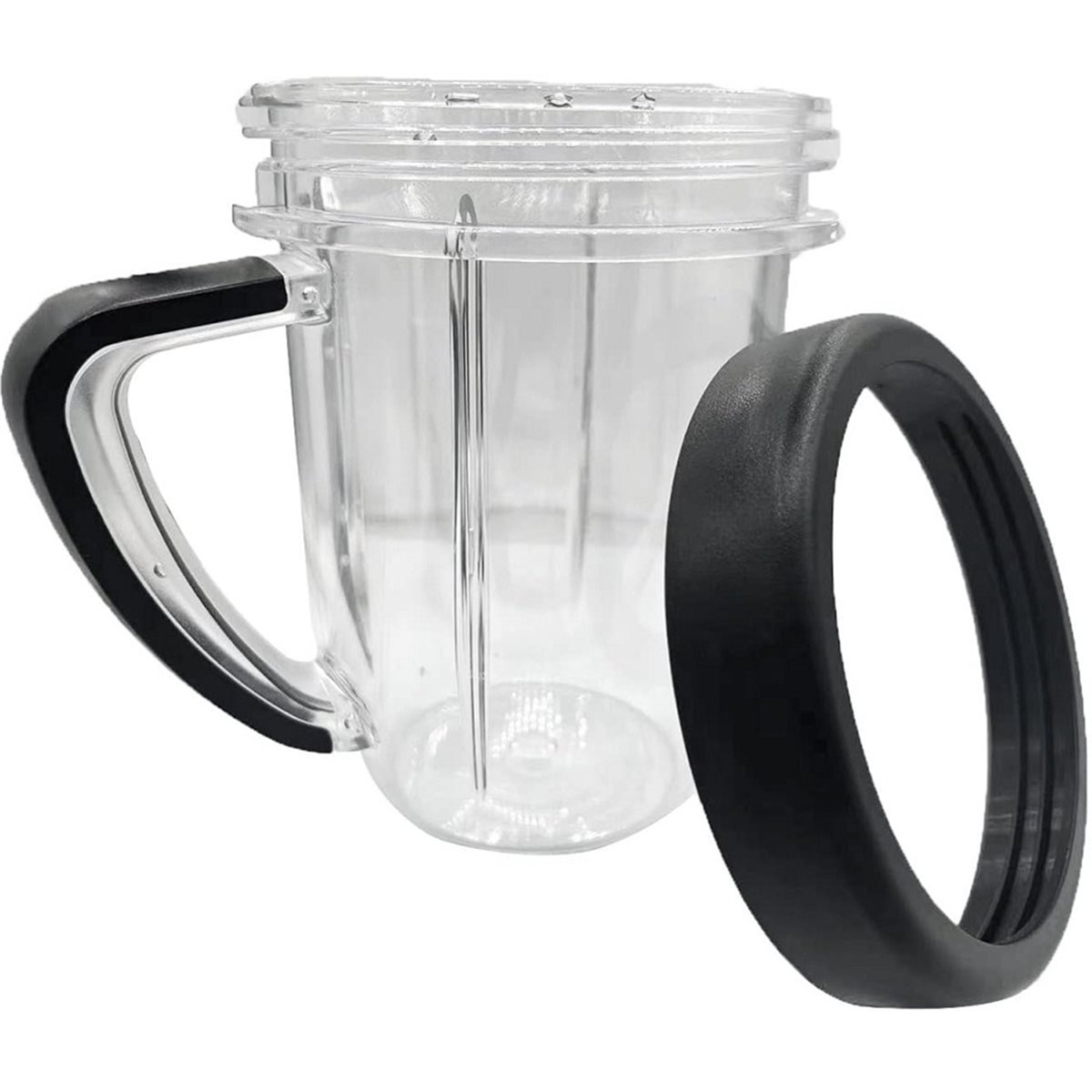 Meal Prep Smoothies - 【TODAY-BUY】~@ 30オンスの短いミキシングハンドル付きカップ交換部品 NutriBullet RX NBM-U0274用 スムージー、ジュース、毎日の食事の準備に最適