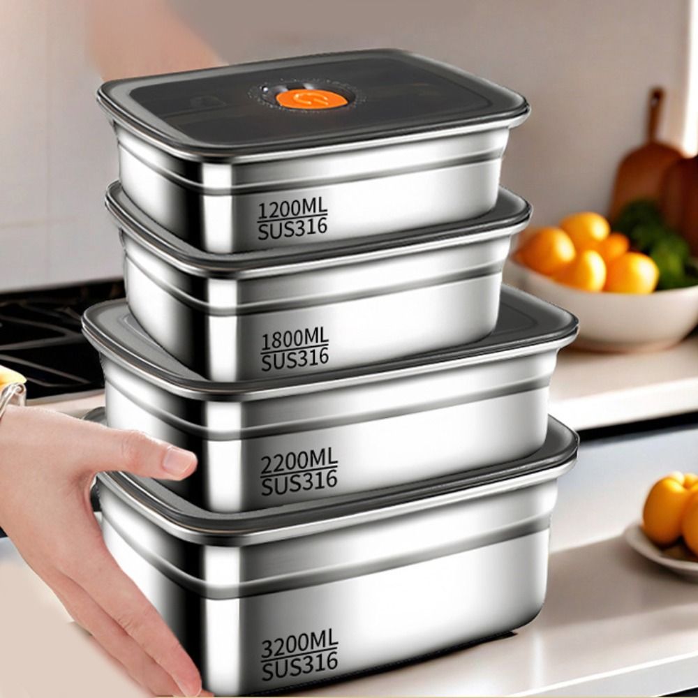 ステンレス鋼キャンプ弁当箱密封された漏れ防止弁当箱電子レンジ - Meal Prep Microwave のレビューと価格