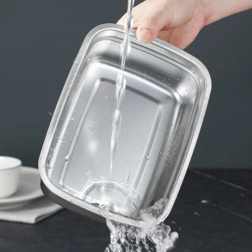 ステンレス鋼キャンプ弁当箱密封された漏れ防止弁当箱電子レンジ - Meal Prep Microwave のレビューと価格