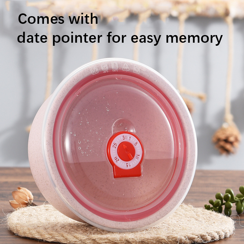 小麦ストロー素材の鮮度保持ボウル3個セット、蓋付き、家庭用電 - Meal Prep Microwave のレビューと価格