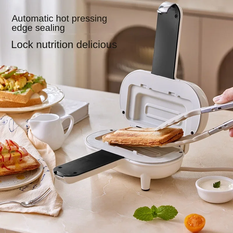 1PC 家電朝食マシン小型家庭用ホットプレスサンドイッチマシ - Breakfast Sandwich Press のレビューと価格