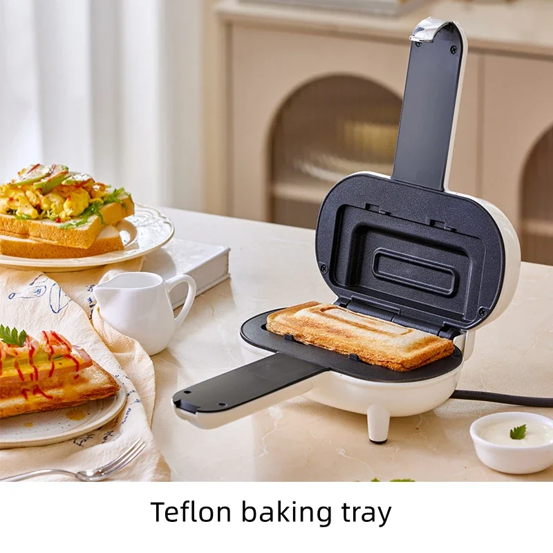 1PC 家電朝食マシン小型家庭用ホットプレスサンドイッチマシ - Breakfast Sandwich Press のレビューと価格