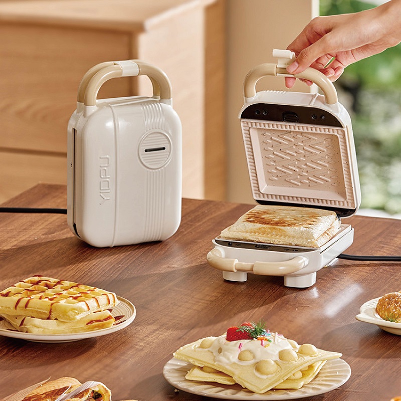 220V 多機能電気サンドイッチマシンワッフルメーカー高速朝 - Breakfast Sandwich Press のレビューと価格