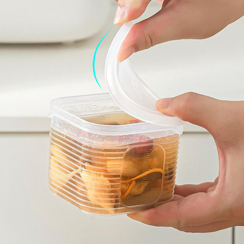 6グリッド食品保存容器、野菜・果物鮮度保持ボックス、蓋付き、 - Meal Prep Jar のレビューと価格