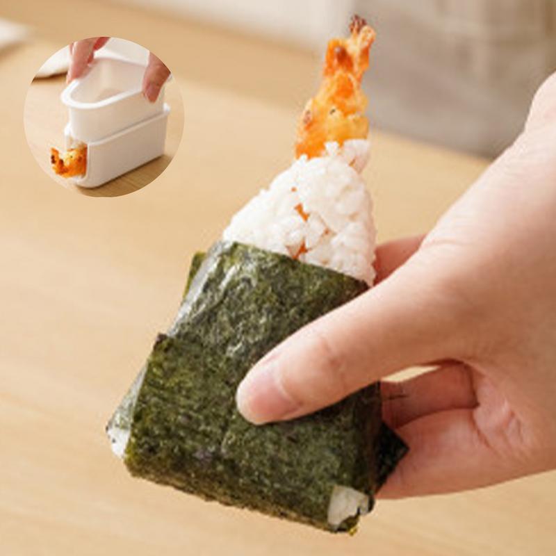 おにぎりメーカー 日本製 ポータブルキッチンツール 再利用可 - Meal Prep Rice のレビューと価格