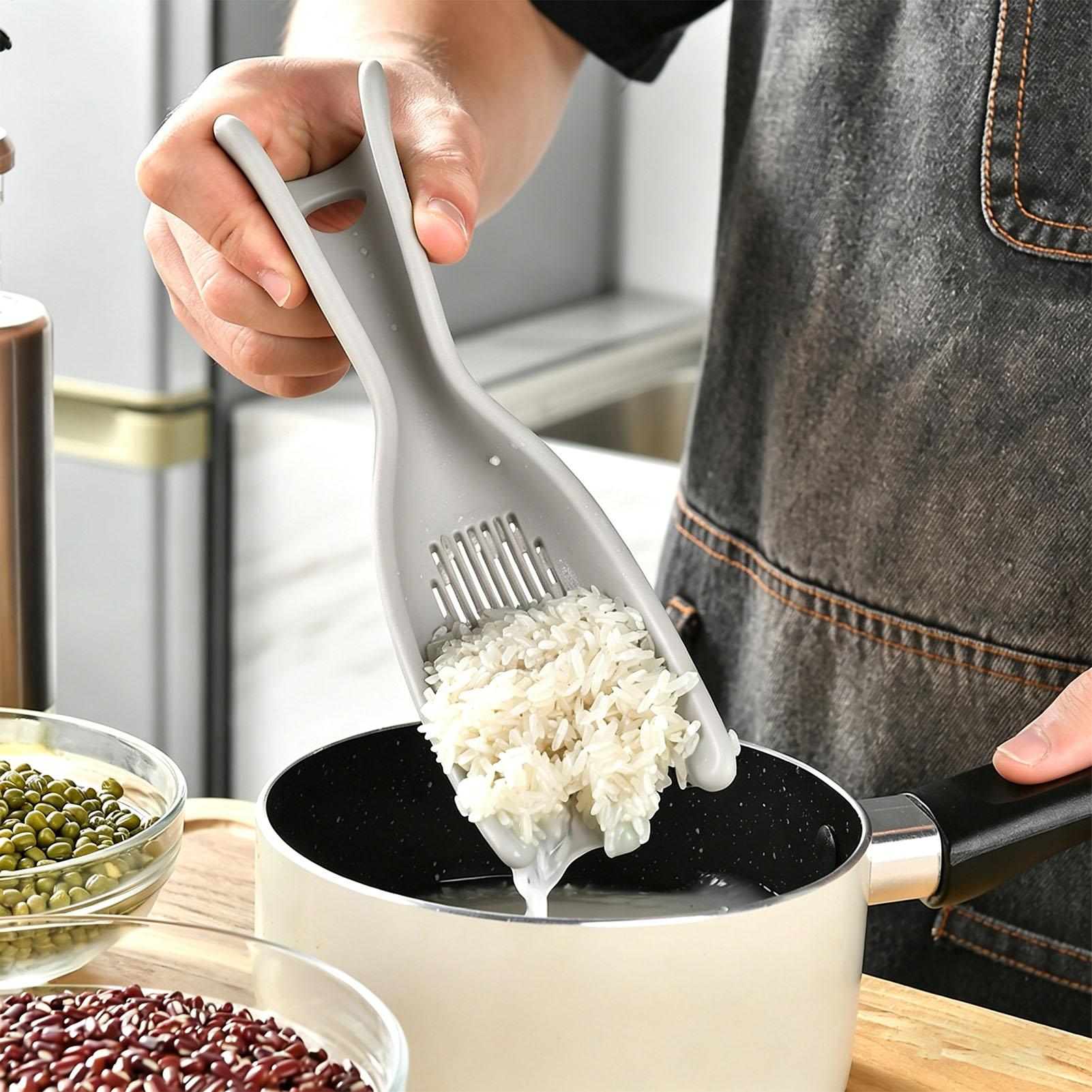 米こし器 シリコン製 多機能パドル 米洗い器 穀物豆類用 家 - Meal Prep Rice のレビューと価格