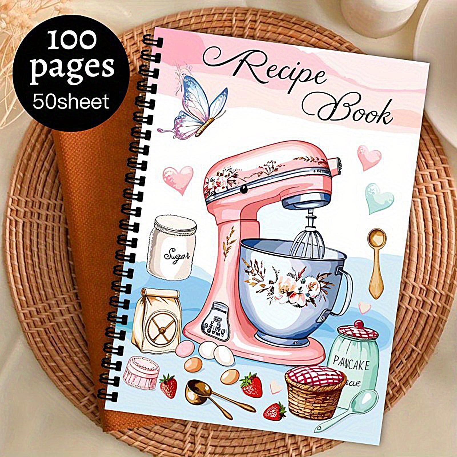 レシピノートブック 100 枚スパイラルレシピブック空の料理 - Meal Prep Book のレビューと価格