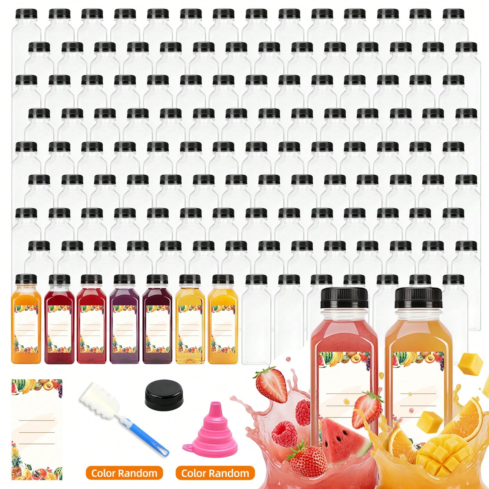 プラスチック製ジュースボトル モダンでスタイリッシュな透明な - Meal Prep Smoothies のレビューと価格