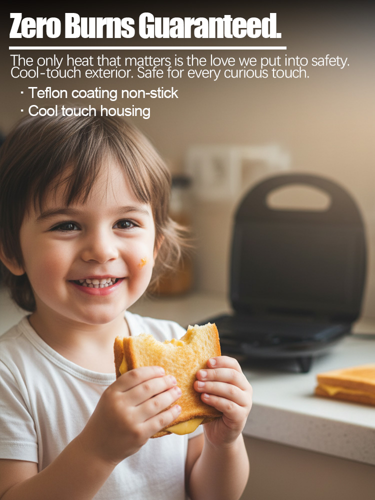 サンドイッチメーカー Sonifer SF-6173 750 - Breakfast Sandwich Press のレビューと価格
