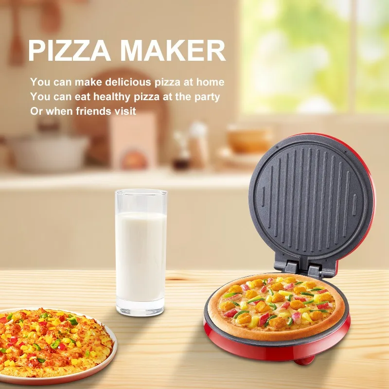 110V電気ピザマシン、両面加熱電気ケーキパン、パンケーキマ - Breakfast Sandwich Press のレビューと価格