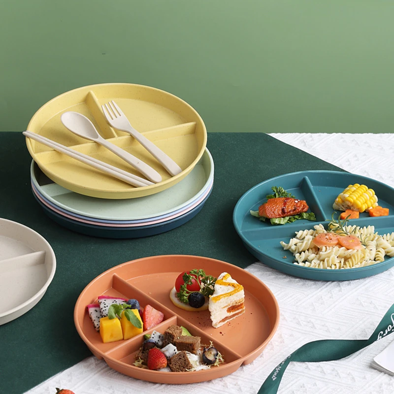 ポーションコントロールプレート、分割サービングディッシュ、ダ - Meal Prep Diet のレビューと価格