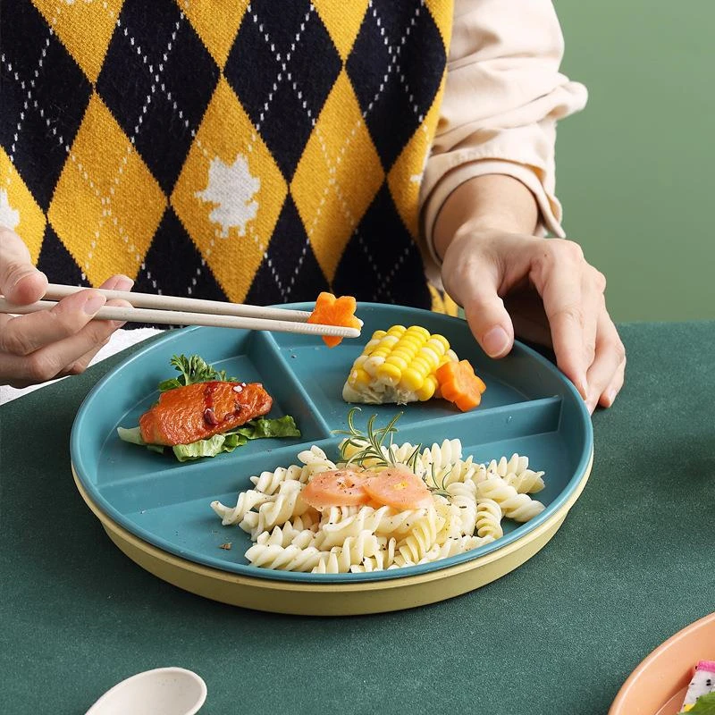 ポーションコントロールプレート、分割サービングディッシュ、ダ - Meal Prep Diet のレビューと価格