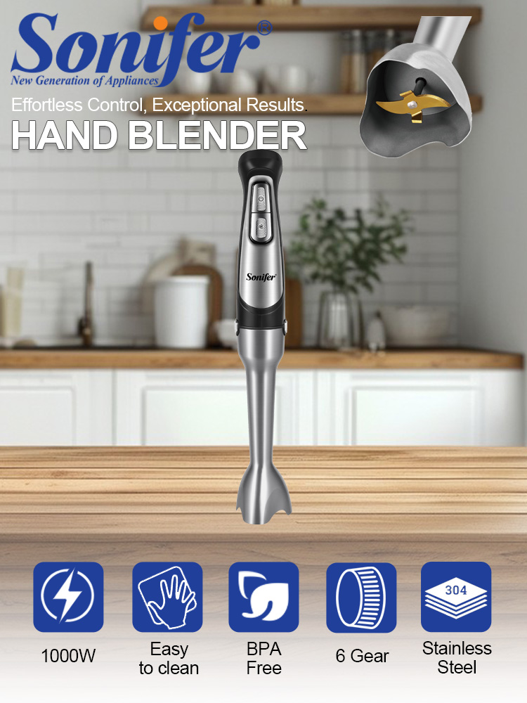 ハンドブレンダー Sonifer SF-8185 1000W - Meal Prep Smoothies のレビューと価格