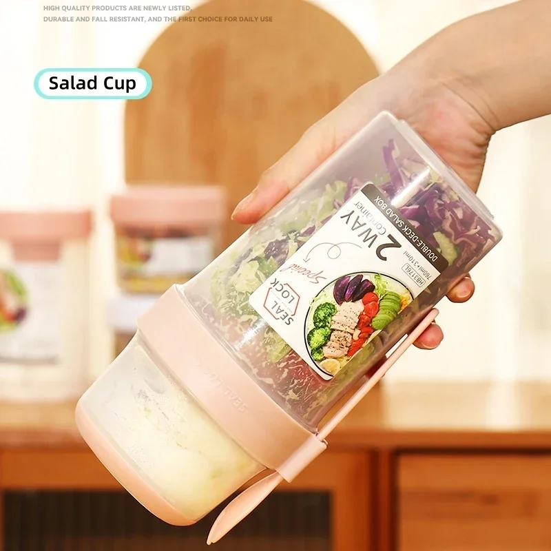 JUSTINLAU ポータブルフィットネス減量サラダカップ朝 - Meal Prep Jar のレビューと価格