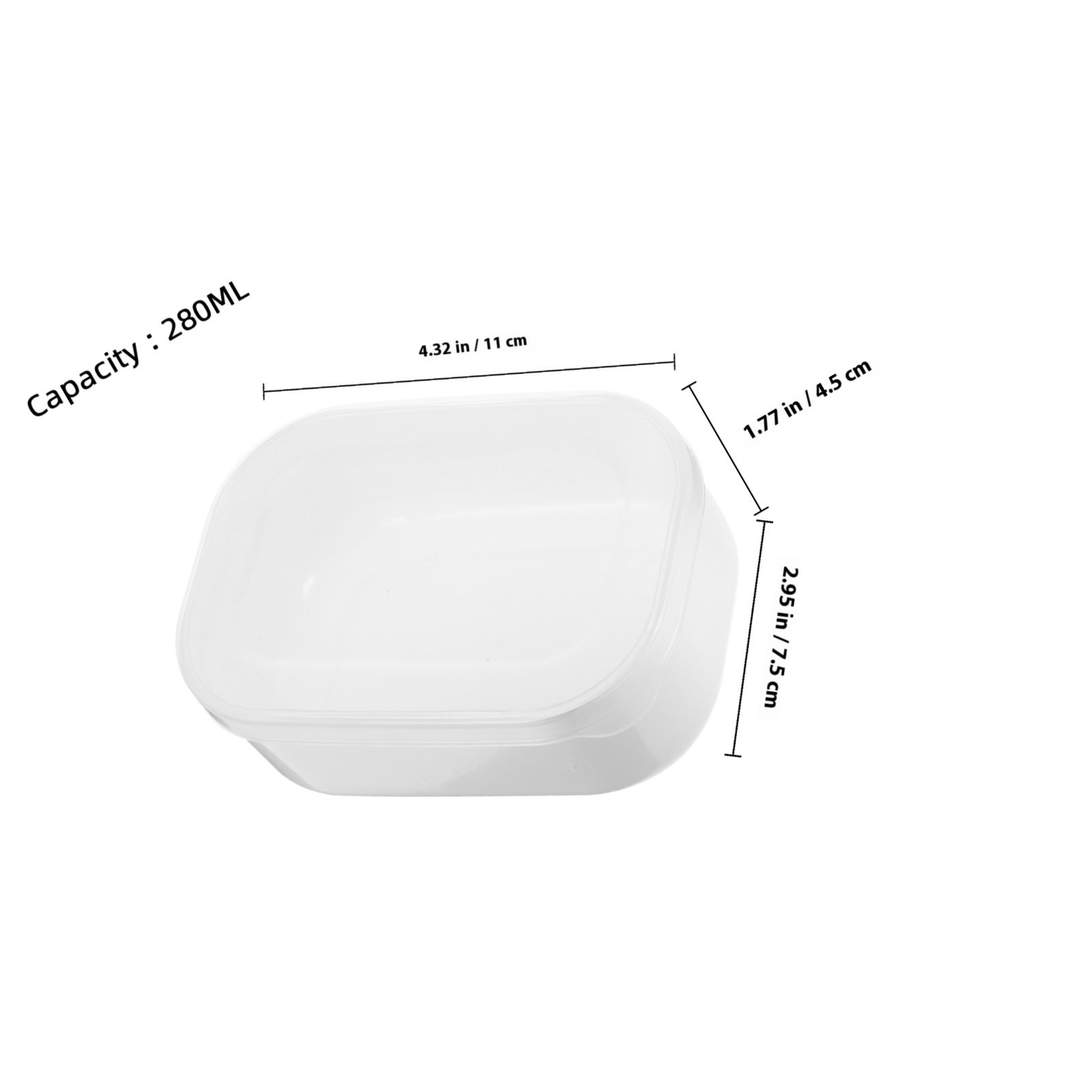 5 個の米粒ポーション収納ボックス積み重ね可能冷凍可能な食品 - Meal Prep Diet のレビューと価格