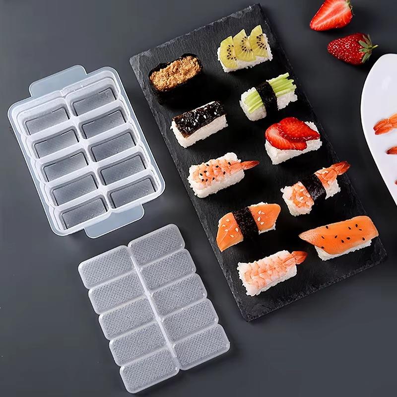 新しい10個取りおにぎり型、蓋付きノンスティックPPクリア容 - Meal Prep Rice のレビューと価格
