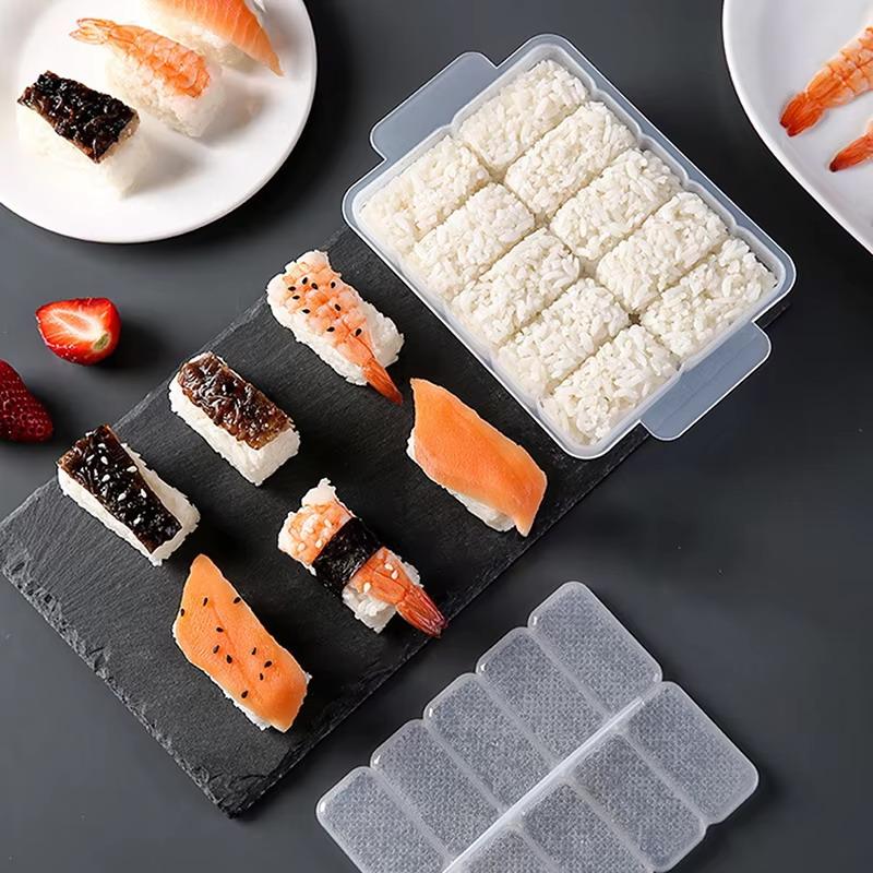 新しい10個取りおにぎり型、蓋付きノンスティックPPクリア容 - Meal Prep Rice のレビューと価格