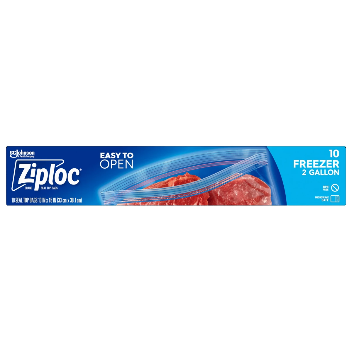 ジップロック 2ガロン 冷凍庫用保存袋（食品保存・食事準備用 - Meal Prep Ziploc のレビューと価格
