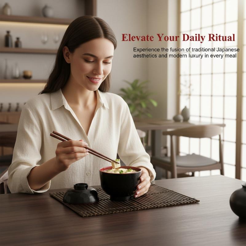 2トーンの味噌汁用ボウル（蓋付き）日本製2色ライスボウル、家 - Meal Prep Rice のレビューと価格