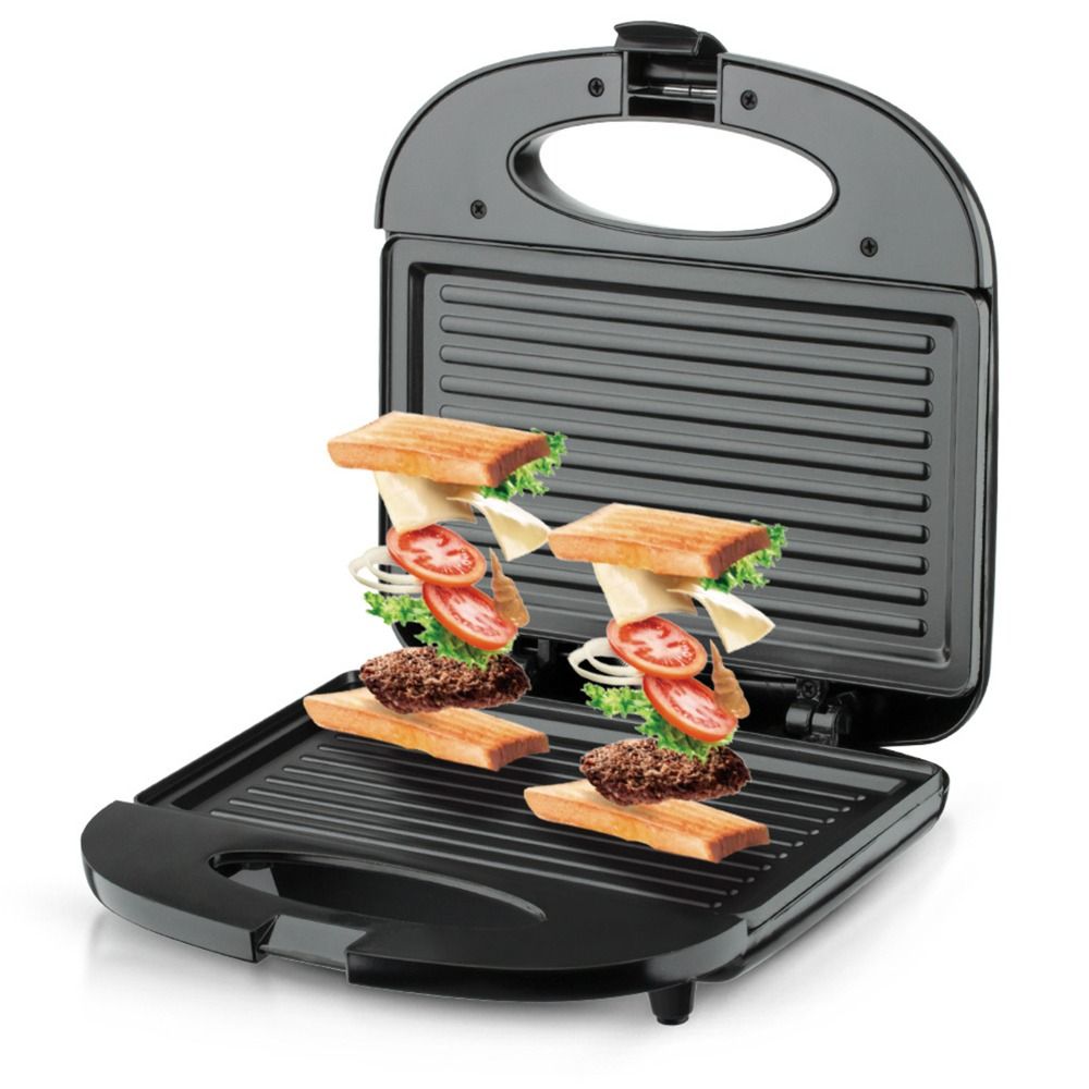 多機能朝食メーカー 両面加熱 ノンスティック表面 ワッフルサ - Breakfast Sandwich Press のレビューと価格
