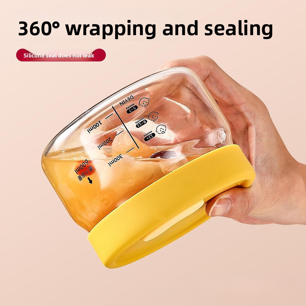 ガラス食品保存容器気密漏れ防止フードボウル弁当弁当箱電子レン - Meal Prep Microwave のレビューと価格