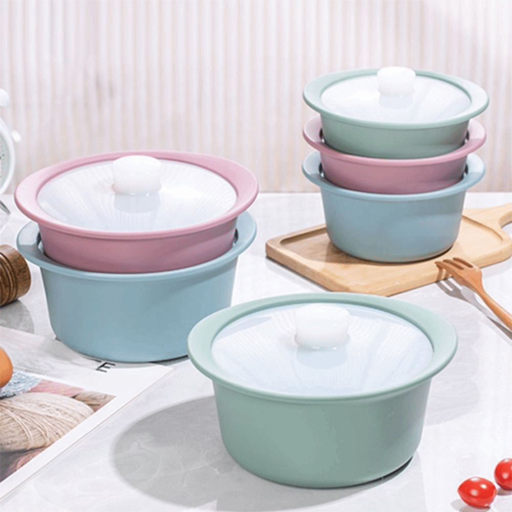 ランチボックス シリコン製電子レンジ蒸し器 耐落下性丸型スー - Meal Prep Soup のレビューと価格