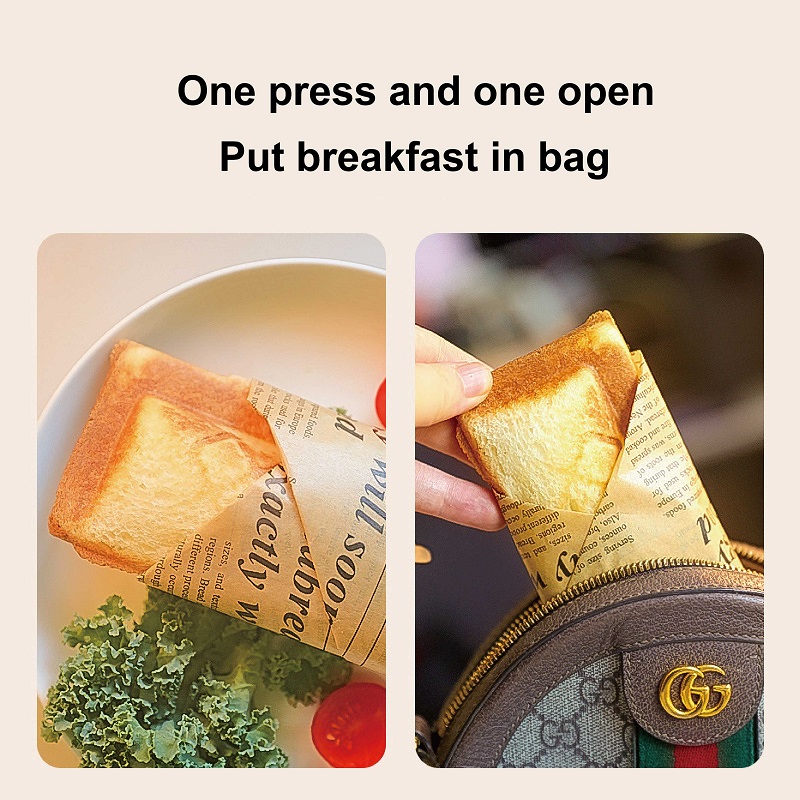 500Wサンドイッチマシン、高速朝食マシン、家庭用ホットプレ - Breakfast Sandwich Press のレビューと価格
