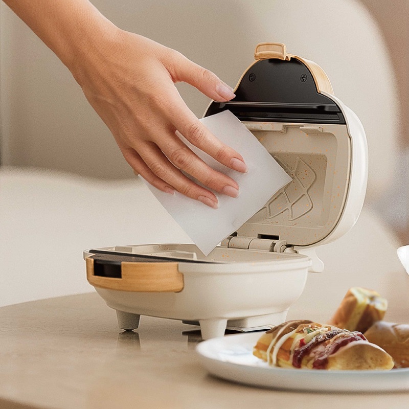 500Wサンドイッチマシン、高速朝食マシン、家庭用ホットプレ - Breakfast Sandwich Press のレビューと価格