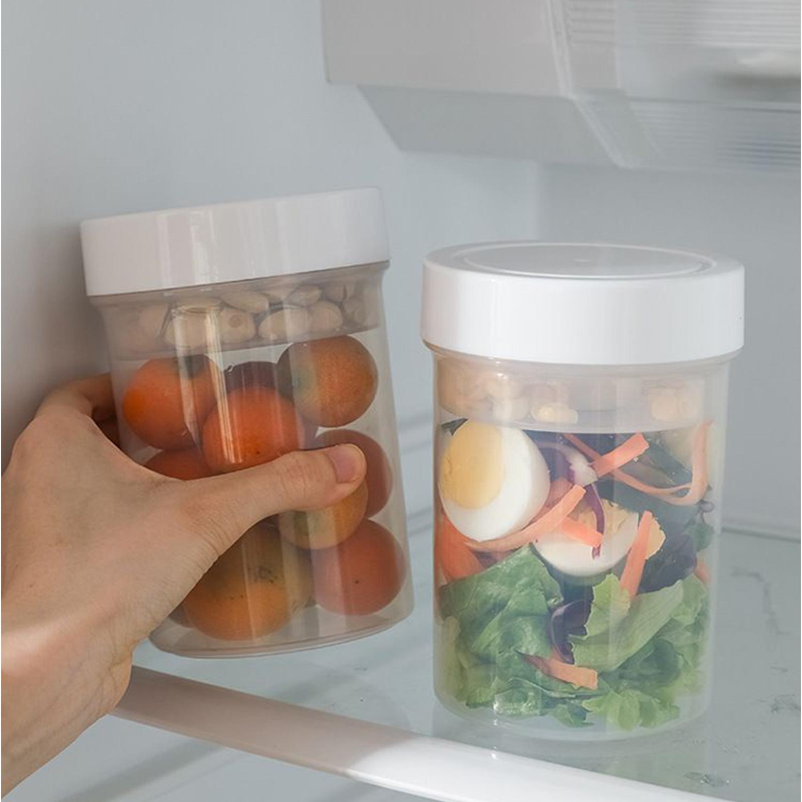 蓋付きサラダジャー 食事の準備 750ml ポータブル 湿式 - Meal Prep Jar のレビューと価格
