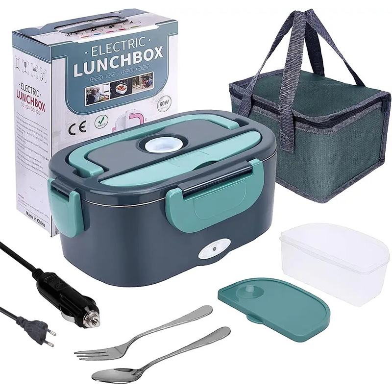 1.5 L 60W 電気ランチボックスフードウォーマー 車や - Meal Prep Microwave のレビューと価格