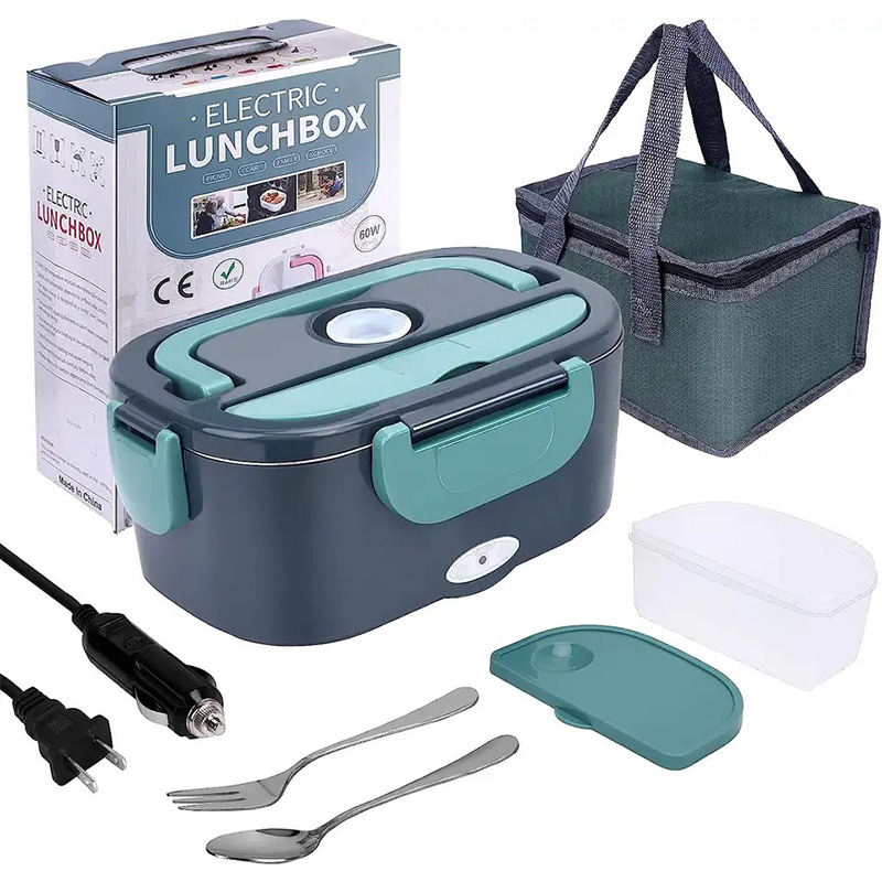 1.5 L 60W 電気ランチボックスフードウォーマー 車や - Meal Prep Microwave のレビューと価格