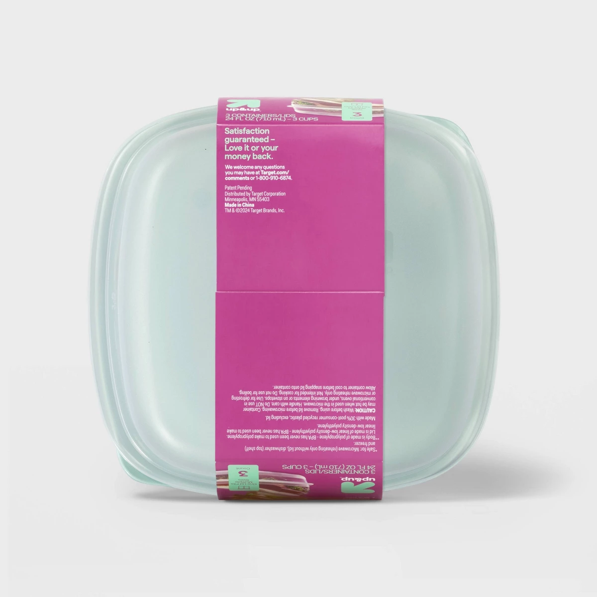 2026年新発売 3個セット 24オンス角型食品保存容器 ミ - Meal Prep Microwave のレビューと価格