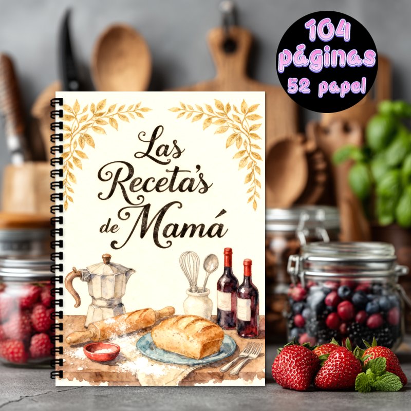 スペイン語レシピノート A5サイズ 男女兼用レシピブック（最 - Meal Prep Book のレビューと価格
